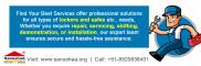 SANUSHAA Find Your Best Services offers professional solutions for all types of lockers and safes etc.. needs, Whether you require repair, servicing, shifting,  demonstration, or installation, our expert team ensures secure and hassle-free assistance.